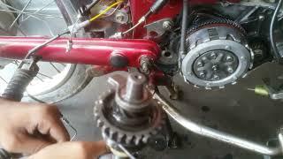 Yamaha YB100 Kick Starter Fault | Yamaha Kick Spindle Fault