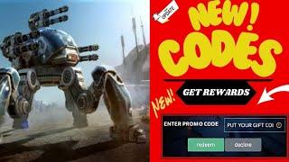 NEW  War Robots Gift Codes October 2024 – How to Redeem Them Fast.