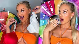 *NAUGHTY* Bikini Spin The Wheel Try On Haul | Rhiannon Blue