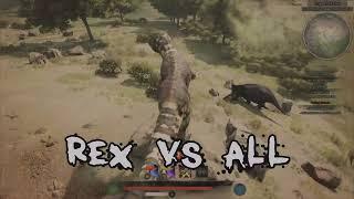 Rex vs All Path of Titans ps5 gameplay official servers Gondwa