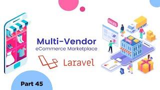 45 - Multivendor ecommerce in laravel 8 || about us & contact us page