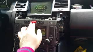 Снятие и установка вентилятора печки на RANGE ROVER SPORT 2007