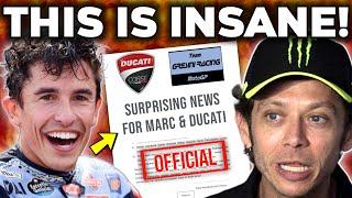 HUGE NEWS For Marquez & Gresini JUST Got Leaked! Rossi BOLD Statement to Marquez | MotoGP News