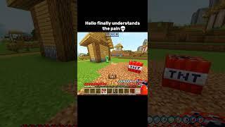 He is still staring at me️ #minecraft #minecraftmemes #minecraftshorts