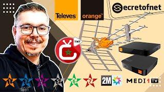 Secretofnet - Mohamed Lalah | TNT : TELEVES Antenne / ORANGE TV Box Android : البث الأرضي الرقمي