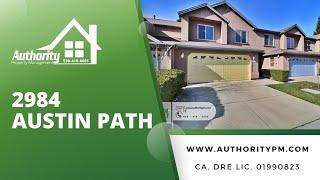 2984 Austin Path Offered By Authority Property Management, Redding, CA