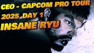 CEO - Capcom Pro Tour 2025 - Day 1 | RYU Only | 14-Year-Old Prodigy + Kusanagi