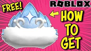 [EVENT] *FREE ITEM* How To Get CLOUDY ICE CROWN on Roblox - Winter Spotlight