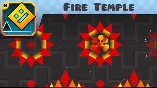 Geometry Dash - Fire Temple (Hard Demon) - by Michigun