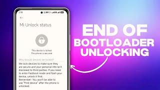 Xiaomi to Shutdown Bootloader Unlocking Program for Global Users with HyperOS 2.0 - The End 