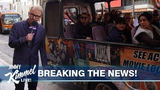 Pranking Unsuspecting Tourists with “Breaking News” on Hollywood Blvd