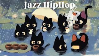 Rainy Days Call for RELAXATION! ️ Lo-fi Jazz HipHop for Focus