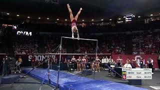 Audrey Davis Near Perfect Bars Oklahoma vs Michigan 2022 9.975