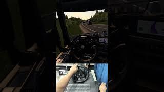 Did I crash or not? 🫠 #eurotrucksimulator2 #ets2 #renault #russia #shorts