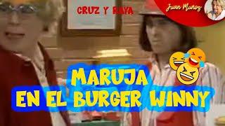 Juan Muñoz Cómico en "Maruja en el Burger", o como troncharse de risa con Cruz y Raya. 