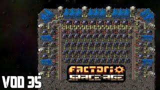 End Game Ship Design Begins Today | Factorio Space Age - VOD 35