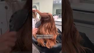 Your extensions should always blend! #strandssalon #corningny #beautybylindsay #hairextensions