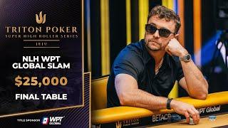 $25K NLH WPT Global Slam – Event #6, Final Table | Triton Poker Series Jeju 2025