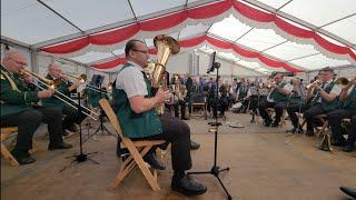 Schützenfest Elfgen-Belmen 13. Oktober 2024 / Blinkende Spaten - Jägerkapelle Hochneukirch (4K)