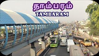 Tambaram ariel View | Chennai city View | GST Road | Tambaram bus stand