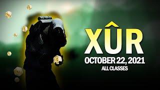 Xur Location, Exotics & Legendary Items (All Classes) 10-22-21 / October 22, 2021 [Destiny 2]