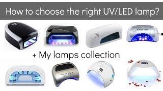 UV vs LED lamps for gel nail polish, beginners and pros + my nail lamp collection