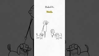 wiener buddies for life #funny #animation #cartoon