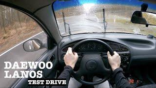 Daewoo Lanos 2001 1.5 16V 100HP | POV Test Drive | Review | 0-100 acceleration by #Gearup