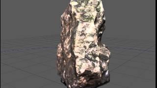 Agisoft photoscan rock test