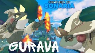 New creatures - Gurava. Новое существо сонарии.