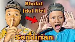 Prank Adek bilang udah lebaran! padahal belum lebaran ngakak