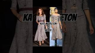 A royal fashion face-off: Kate Middleton vs model #model #katemiddletonstyle #royal #fashion