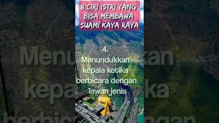 CARI...! 8 Ciri Istri Yg Bisa Membawa Suami Kaya Raya #shortvideo #shorts