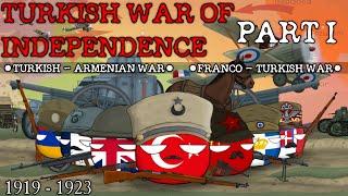 Turkish war of Independence 1919-1923 | Countryballs | Animation |  Episode 1