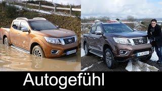 Nissan Navara NP300 Frontier FULL REVIEW Offroad Onroad test driven all-new neuer 2017