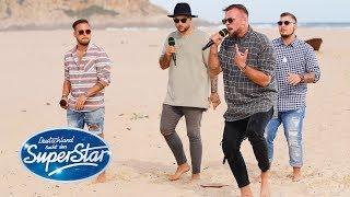 Gruppe 7: Kevin A., Joshua, Kevin J., Raphael mit "Die Reise" von Max Giesinger | DSDS 2020