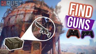 RUST Console Beginners Guide - How to Get Guns!