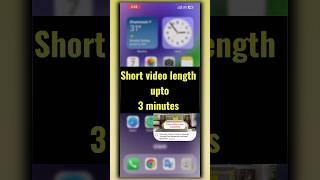 How to upload 3 minutes shorts | youtube shorts update in telugu #shorts