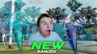 NEW Samjok Robot TRANSFORMS Into A Ghost...Weird Ghost Splitting Ability Gameplay | War Robots