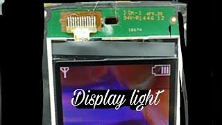 Nokia 106 display light solution by jumper 101%