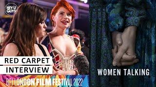 Women Talking LFF Premiere - Jessie Buckley & Claire Foy on terrible auditions & deep conversations