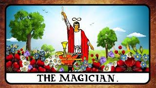 THE MAGICIAN Tarot Card Explained  I Tarot School  Meaning, Secrets, Reversed, Reading 