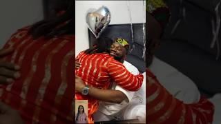 Nigerian Actor, Stan Nze's wife Blessing Obasi celebrates him on father's day with lots of gifts.
