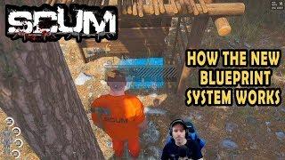SCUM GUIDE – HOW TO USE THE NEW BLUEPRINT SYSTEM !!