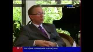 TVRI Interviews Russian Ambassador H E  Mikhail Yurievich Galuzin