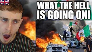 Brit Reacts to The Chaos Happening In LA & Throughout America