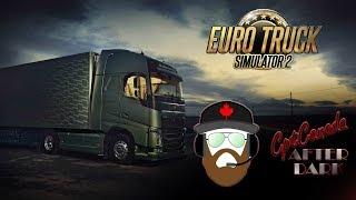 CptCanada AfterDark EU | ETS | Pedal + Wheel Camera!