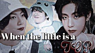 When the Little is a Top// Taekook oneshot//