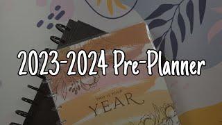 Setup of My NEW Simply Layout Walmart Planner | Prep for 2024 | Pre-Planner Planner