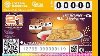 Sorteo Mayor 3790, Tradiciones mexicanas: Tamales.